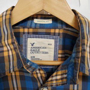 Men's AEO Button Shirt, athletic fit, Med